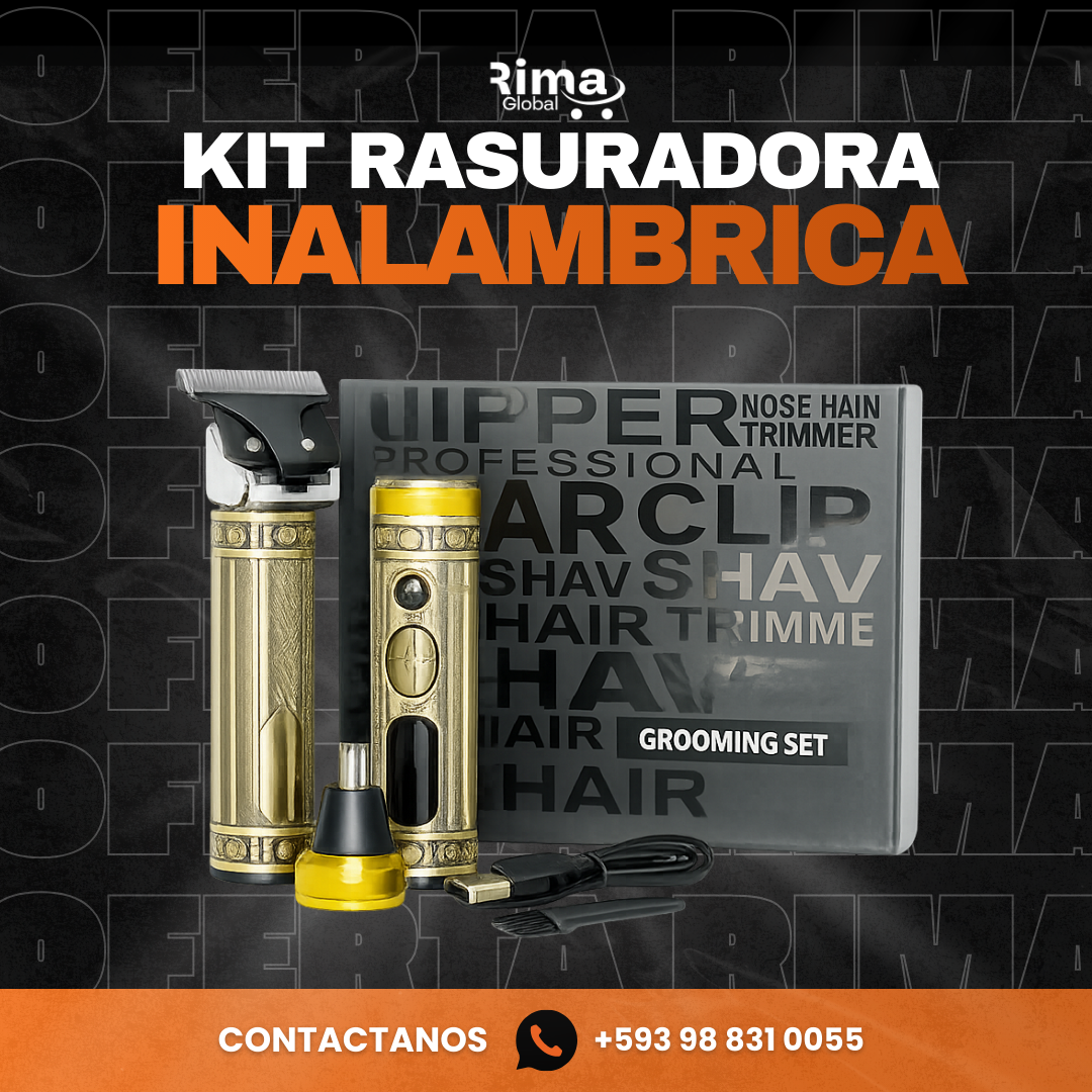 KIT RASURADORA INALABRICA ORIGINAL
